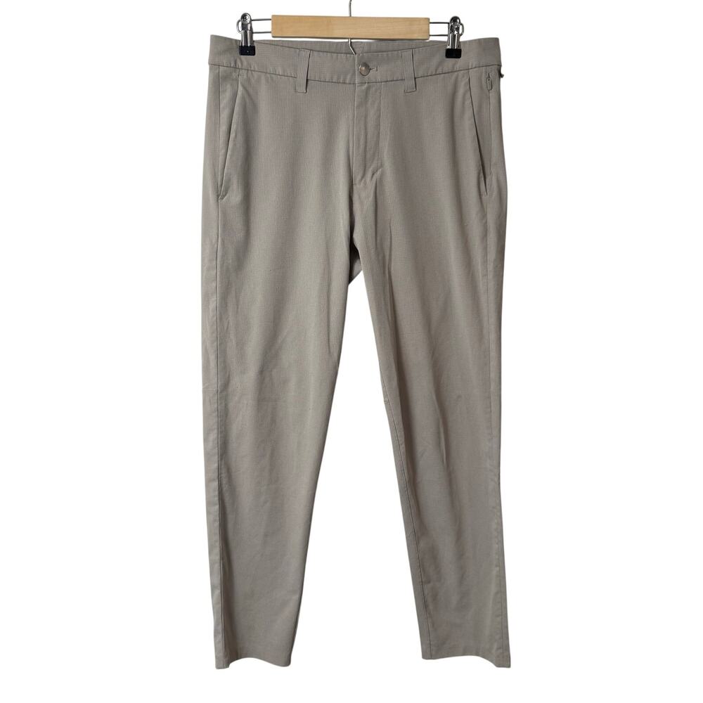 Lululemon‎ Men's Commission Slim-Fit Pant Ventlight Beige 32 ABC Chino